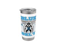 Cinturón azul: Siguiente paso para el campeonato! Vaso térmico de acero inoxidable de doble pared