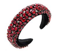 Cinturón, BKSYOFU barroco incrustado lleno de diamantes hecho a mano alta calavera superior fiesta joyería for el cabello prensado