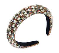 Cinturón, BKSYOFU Diadema Personalizada Cadena Rhinestone Terciopelo Vintage Borde Ancho Accesorios for El Cabello