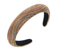 Cinturón, BKSYOFU Diademas for el cabello Cadena con incrustaciones de diamantes barrocos Accesorios for el cabello Joyería superior craneal alta