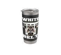 Cinturón blanco de artes marciales: primer paso hacia el campeonato Vaso térmico de acero inoxidable de doble pared