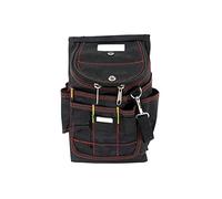 cinturón bolsa de herramientas Multi-Tool Cinturón Bolsa de almacenamiento de herramientas con múltiples bolsillos, gancho lateral liso, riñonera, llave impermeable, destornillador, Kit de herramienta