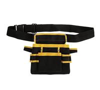 cinturón bolsa de herramientas Multi-Tool Cinturón Bolsa de Herramientas de Electricista Multifuncional de Tela Oxford Bolsa de Cintura Organizador de Soporte de Almacenamiento de cinturón (Color: Dos