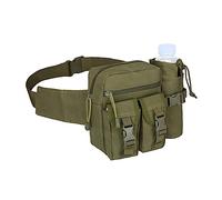 cinturón bolsa de herramientas Multi-Tool Cinturón Bolsa de herramientas portátil for exteriores, bolso de hombro, kit de riñonera for hombres, cinturón de herramientas (color: negro) (Color : Green