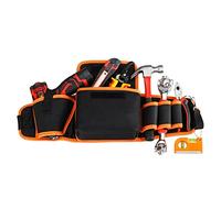 cinturón bolsa de herramientas Multi-Tool Cinturón Bolsa multifuncional for herramientas de electricista, bolsa for la cintura, soporte for almacenamiento, organizador, kits de herramientas de jardín,