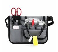 cinturón bolsa de herramientas Multi-Tool Cinturón Riñonera organizadora con 13 bolsillos, estuche for tijeras, Kit de cuidado, 1 unidad