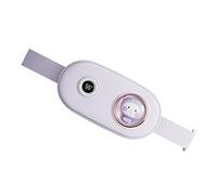 Cinturón Calefactor para útero, Alivio del Dolor 5 Modos de Trabajo Cinturón Calefactor Menstrual para Estómago (Violeta)