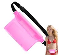 Cinturón con billetera impermeable para natación bolsa de teléfono | Cinturón Porta-Billetes Adjustable para Smartphone, Passport, Natación, Playa, Piscina y
