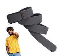 Cinturón Con Hebilla Magnética - Cinturón De Elástica | Diseño De Liberación Rápida De 3,94 Pies | Sin Agujeros, Versátil Para Deportes, Trabajo, Golf Y Ropa Informal | Lavable A Máquina, Ideal P