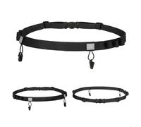 Cinturón con número de carreras, 94 cm x 2,5 cm, para triatlón Races, elástico, cómodo y elegante, cinturón de cintura ajustable para maratones y carreras para, ciclismo, senderismo y porche deportivo