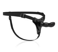 Cinturón consolador fetiche negro con punto g 16cm, Poids 0.270 Kg