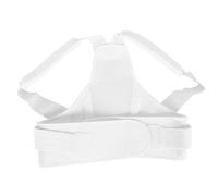 Cinturón corrector de postura ajustable, soporte completo para la espalda para niños adultos, soporte lumbar para la espalda, cinturón de corrección higroscópico suave para joroba(m)