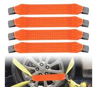 Cinturón De Amarre,4 Piezas 5 Cm De Ancho,0,4 Metros Correas Tensoras,Correa De Amarre,Correas De Rueda De Coche para Coches,Transporte De Coches,Motos,Coches,Vehículos,5 Toneladas