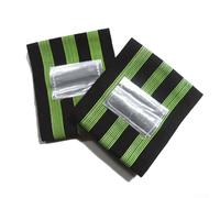 Cinturón de arnés de ciclismo urbano y rural con superficies reflectantes y correa totalmente ajustable para flexibilidad del mundo real (verde)