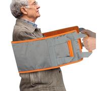 Cinturón de asistencia para ancianos, dispositivos de transferencia de pacientes antideslizantes, correas de apoyo de tela Oxford adaptables reutilizables para enfermería, cuidado de escaleras