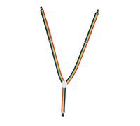 Cinturón de Ayuda para Pantalones, Tirador de Vendaje de Pantalones Fácil de Poner Y Quitar, Extractor de Herramientas de Ayudante de Uso de Pantalones para Ancianos, Personas(rayas arcoiris)