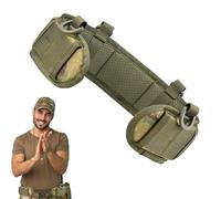 Cinturón de batalla, Cinturón de batalla para exteriores, Acolchado de soporte de cadera en la cintura, Cintura de combate de liberación rápida Soporte de cadera Cinturón acolchado para herramientas