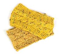 Cinturón de cabello de mujer 2PCS Winter Headbands For Women Warmer Knit Soft Elastic Crochet Headband Chunky Head Wrap Cinturón de cabeza(Y46)