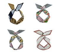 Cinturón de cabello de mujer Diademas de alambre for mujeres Vintage Head Wrap Hair Holder Accesorio for el cabello for mujeres y niñas for entrenamiento Yoga Running 6 Pack Cinturón de cabeza