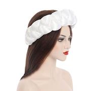 Cinturón de cabello de mujer Hair Braided Headband Chunky Wide Plaited Braids Hairpiece Women Girl Beauty Accessory Cinturón de cabeza(Y62)