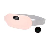 Cinturón de Calentamiento de Masaje de Cintura, Cinturón de Calentamiento Menstrual de Tamaño Ajustable, Compresa Caliente para Mujeres para Cintura Y Abdomen