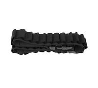 Cinturón de cáscara, Escopeta de Nailon, Calibre de Caza, Pistola de Escopeta, Cartuchos, 29 Rondas, Bandolera de munición, Bandolera, cinturón, Bolsa, Soporte de Cartucho de Escopeta (Negro)
