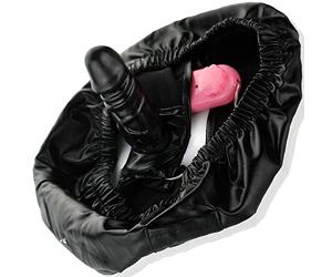 Cinturón de castidad Cinturón de castidad femenino con consolador Pantalones de masturbación Ropa interior Conjunto de juguete de mujer sexy Enchufe anal Enchufe Sexo Hombres Hombres Corchos A47
