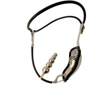 Cinturón de castidad para hombre Cinturón de castidad para hombre Castidad extrema, con tapón anal, diseño ligero y moderno, oculto en la ropa e invisible para evitar la masturbación(C-xL)