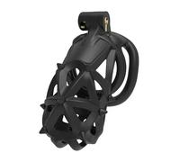 Cinturón de castidad para hombres - NoPacha Black Diamond Tamaño largo
