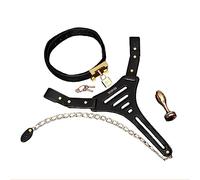 Cinturón de castidad para mujer con cinturón de castidad vaginal extraíble, dispositivo de castidad para mujer, juego de bondage, juguete extremo para mujer, BDSM Bondage SM fetiche, juegos(S)