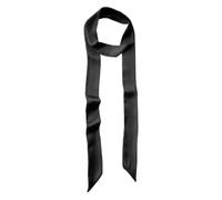 Cinturón de cinta negra, elegante cinturón de cinta de satén para mujer, bufanda larga de seda, banda fina, versátil, delgado, para boda, graduación, dama de honor, ropa de noche, vestido ceremonial,