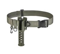Cinturón de cintura portátil para caña de pescar, ajustable, para spinning y casting, rodillos, cinturón de vadeo, barras portátiles, cinturones, cañas, fácil de llevar, adecuado para la mayoría de