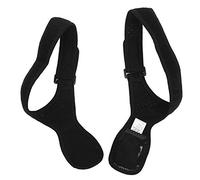 Cinturón de corrección de corsé corrector portátil duradero para el cuidado de la salud para mayor comodidad(black, S), Corrección Corporal y Equipo de Protección