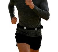 Cinturón de correr para mujer - Accesorios deportivos ajustables y reflectantes, correa elástica para el número de inicio, para adultos al caminar, ciclismo, correr, senderismo y