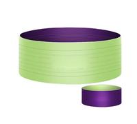 Cinturón de correr para teléfono, riñonera de doble cara, impermeable, soporte para teléfono, doble color, transpirable, reflectante, gran capacidad, Morado L, Refer to description, Unisex