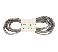 Cinturón de cortacésped 1/2" x 111" Cinturón de cubierta Cinturón de transmisión de césped Hecho con Kevlar Compatible con HUSQVARNA 532165631, 531007551, 531008023