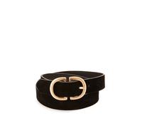 Cinturón de cuero Juva Mujer Talla 85 cm. Color Negro