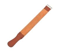 Cinturón de cuero para afeitar Correa de afeitar cuero genuino doble capa, afilador navaja recta, herramienta correa necesaria