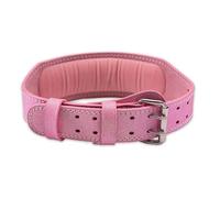 Cinturón de cuero para levantamiento de pesas para mujer, para entrenamiento de fuerza, culturismo, gimnasio, fitness, deportes, cintura ajustable