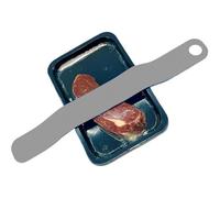Cinturón de descongelación de silicona, herramienta de fijación de 2 piezas, cinturón de descongelación para fregadero como descongelador para descongelar de forma segura para cocina casera