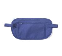 Cinturón de Dinero de Viaje for Deportes y Ocio, riñonera, Bolsa for Pasaporte, cinturón for Dinero, Unisex(Blue)