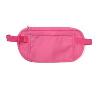 Cinturón de Dinero de Viaje for Deportes y Ocio, riñonera, Bolsa for Pasaporte, cinturón for Dinero, Unisex(Pink)