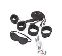CinturóN De Ejercicio De Yoga Interior Multifuncional Y Ajustable De Nylon Rayado No Lineal, CentráNdose En El Entrenamiento De Fuerza De Manos Y Piernas, Con Venda Para Dormir - D13