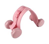 Cinturón de empuje de cadera con mancuernas para entrenamiento de glúteos en casa, entrenador de resistencia ajustable resistente con goma gruesa y material de buceo, sistema de cierre seguro para