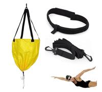 Cinturón de entrenador de natación estacionaria, cinturón de natación estacionario | Cinturón de natación de entrenador de banda para niños adultos: amigos de la familia entrenan en vuelo acuático