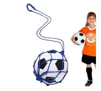 Cinturón De Entrenamiento De Fútbol - Ďe Red para Malabarismo con Balón Đe Fútbol, Saco D́e Entrenamiento D̄e Nailon Grueso | Porta Bolas Dé Malla Portátil con Cordón | Red Ďé Almacenamiento Đ