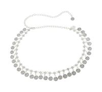 Cinturón de estilo étnico, cadena de cintura, longitud ajustable, accesorio hecho a mano para trajes de playa y vacaciones, festivales de música, talla única, como se describe, como se describe