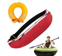 Cinturón de flotación para adultos | Cinturón flotante inflable - Dispositivo de flotación ajustable, accesorios ligeros de kayak para deportes acuáticos, rescate marino y esnórquel