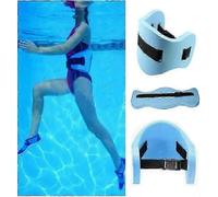 Cinturón de flotación para natación - Cinturón de ejercicio aeróbico acuático - Ayuda de flotación de espuma Aqua Fitness - Azul