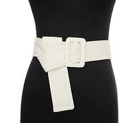 Cinturón de gabardina for mujer Cinturón de abrigo Cinturón de abrigo Cinturón de repuesto for gabardina Cinturón de gabardina for hombre/84(White)
